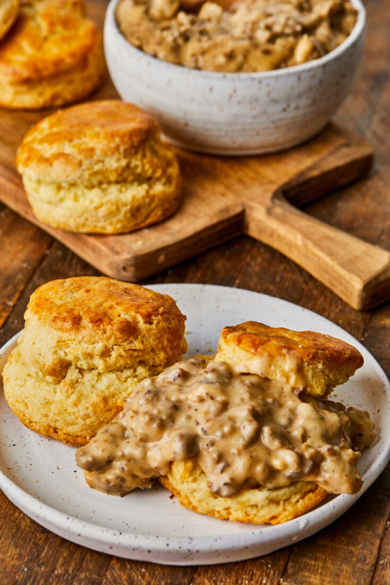Hoosier Biscuits And Gravy