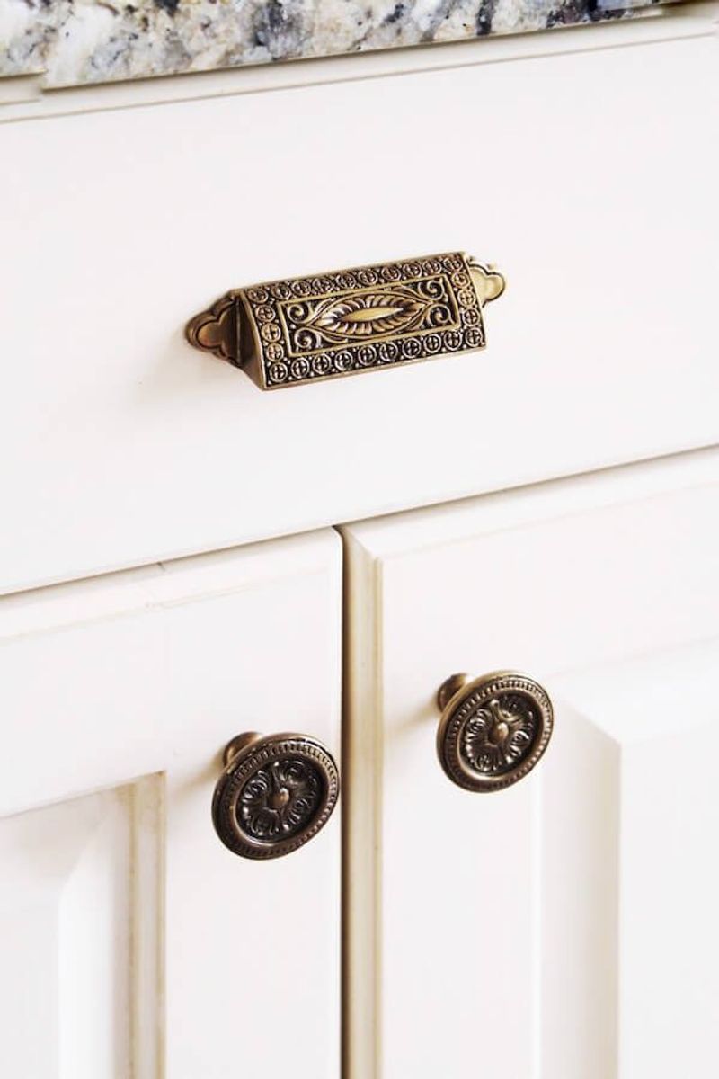 Ornate Cabinet Hardware Everywhere