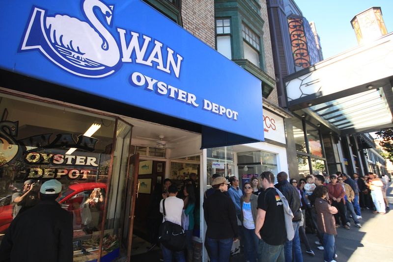 California Dining Spots That Prove Why The Golden State's Food Scene Shines - Decor Hint Swan Oyster Depot - San Francisco