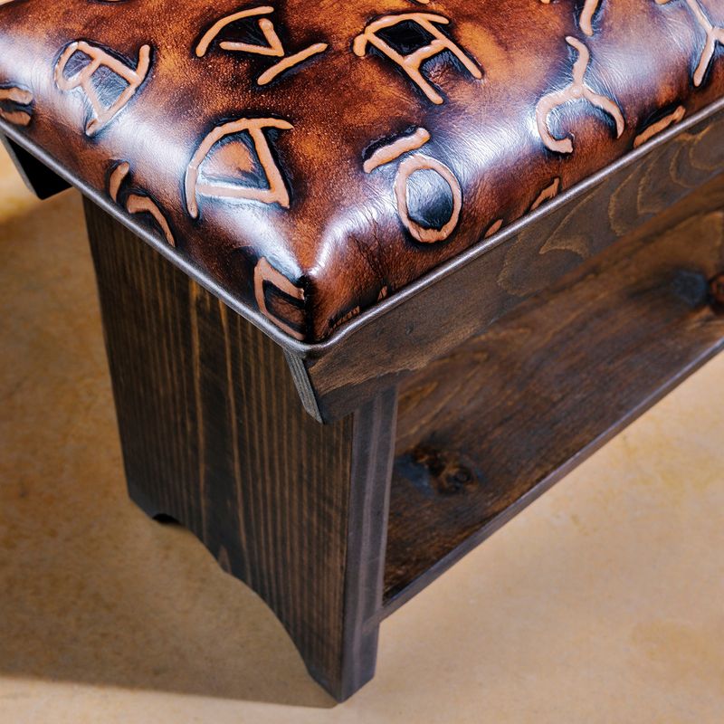 Classic Texas Furniture Styles Designers Are Bringing Back To Life - Decor Hint Cattle Brand Side Tables