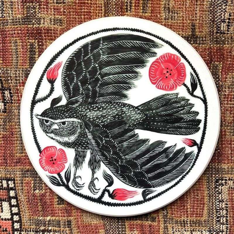 Folk Art Painted Pottery