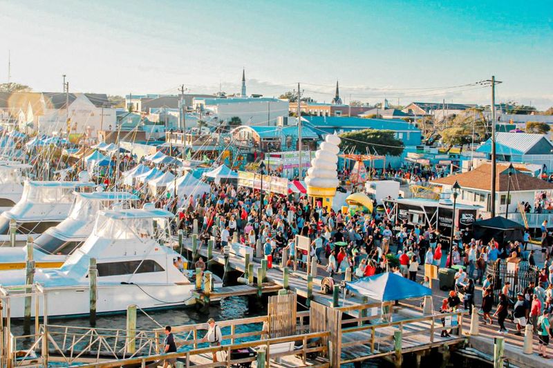 North Carolina Autumn Festivals Where The Food Steals The Spotlight - Decor Hint Seafood Festival at Morehead City