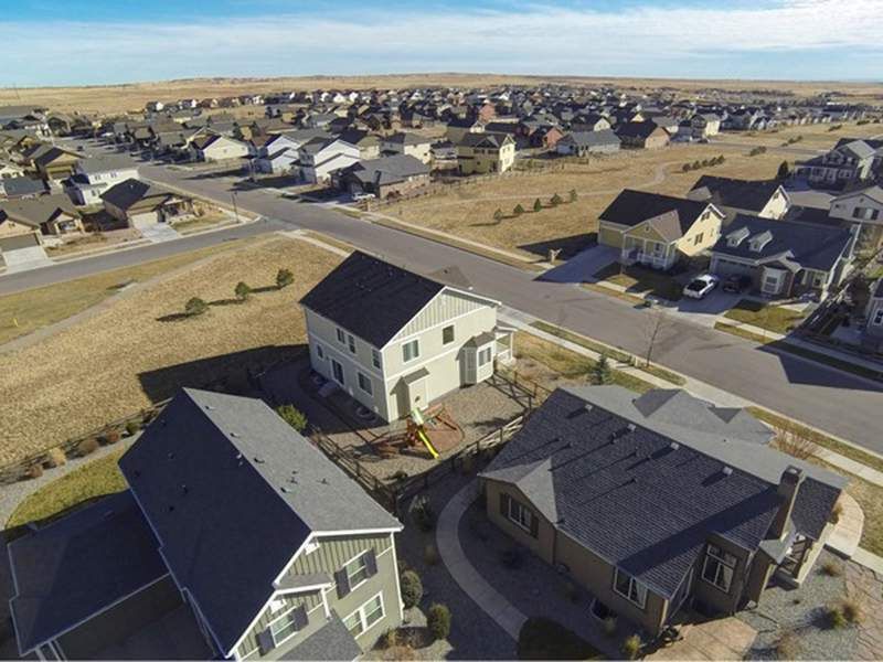 Suburban Cookie-Cutter Tract Homes