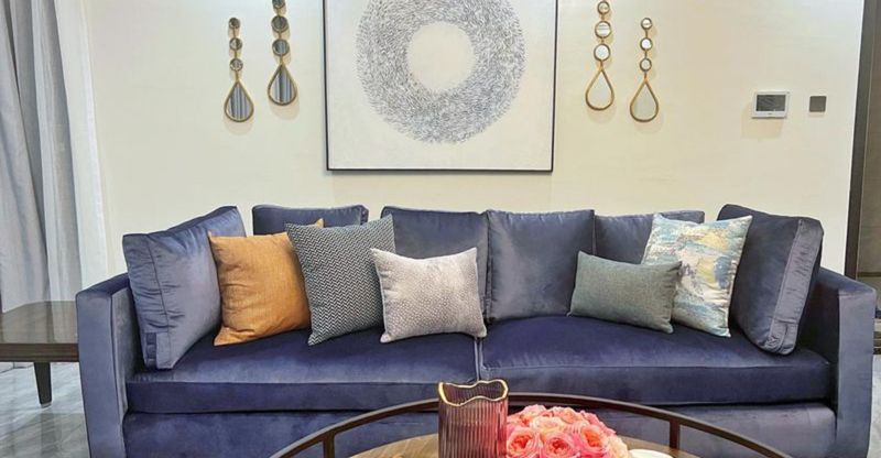 Navy Blue With Purple Cast