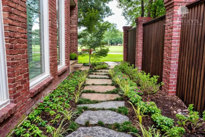 Use Garden Walls, Low Fences, and Pathways