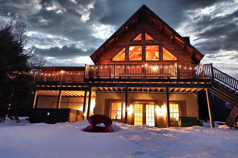 Ski Chalets in the Catskills