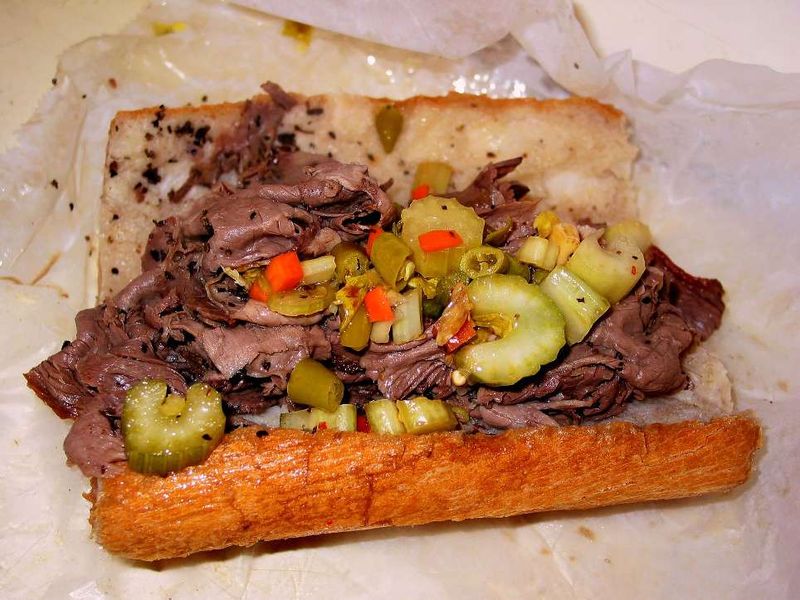 Illinois Italian Beef Sandwiches Big Enough To Share - Decor Hint Mr. Beef on Orleans Downtown Chicago