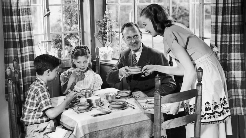 17 Michigan Dinner Table Rules From The 1960s That Would Surprise Kids Today - Decor Hint Wait Behind Your Chair Until Parents Sit Down