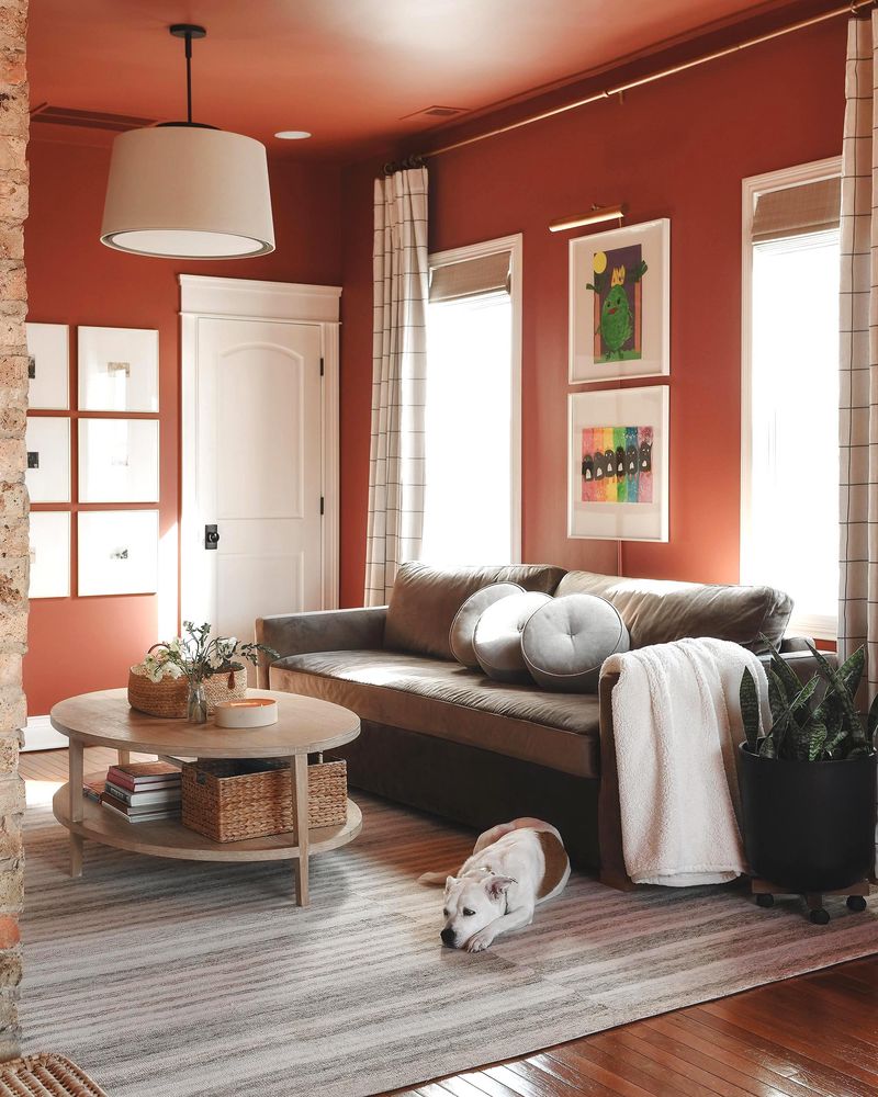 2026's Hottest Wall Colors Replacing Greige In California Homes - Decor Hint Clay Brick