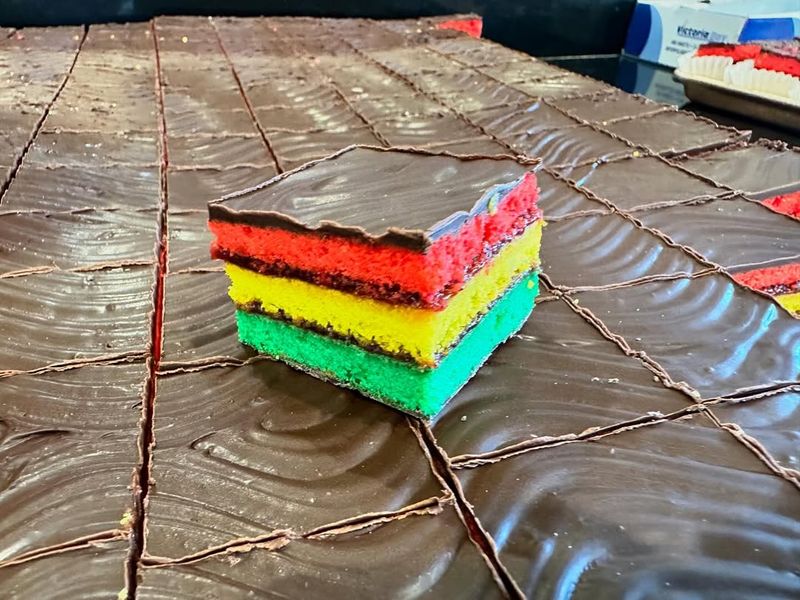 Rainbow Cookies From Gencarelli's Bakery
