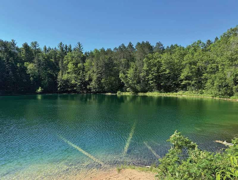 Secret Michigan Lakes That Locals Hope Stay Under The Radar - Decor Hint Clear Lake (Montmorency County)
