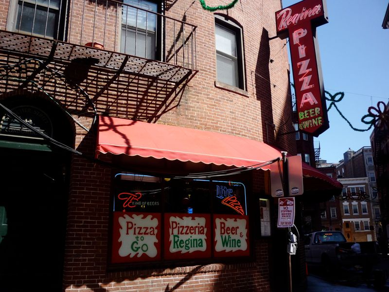 Massachusetts Pizza Spots Locals Say Beat The Big Chains Every Time - Decor Hint Regina Pizzeria in Boston's North End