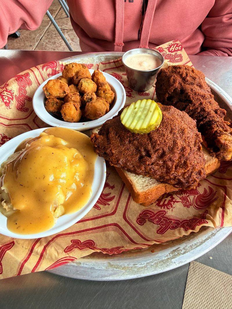 12 Family-Run Fried Chicken Restaurants In North Carolina - Decor Hint Rocky's Hot Chicken Shack