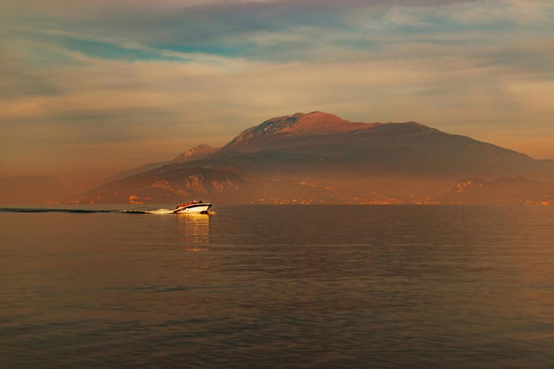 Mount Vesuvius Silhouette