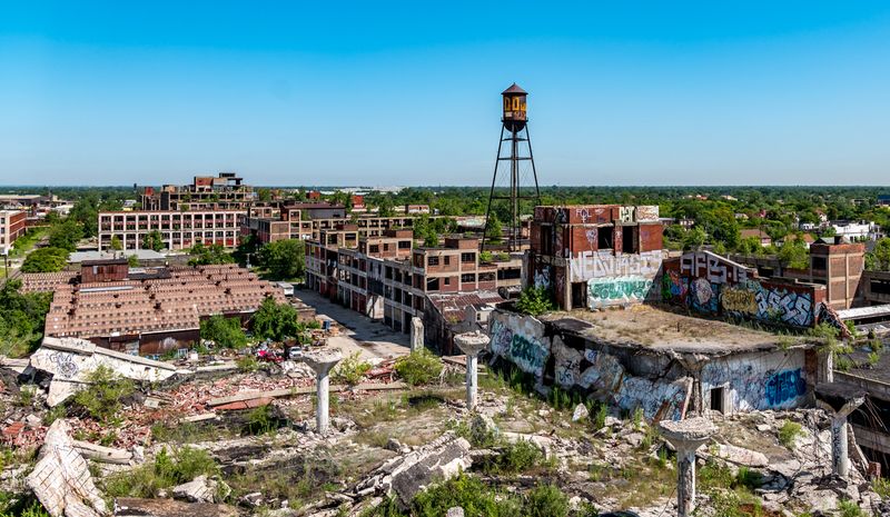 15 Michigan Abandonments That Tell Stories Time Left Behind - Decor Hint Packard Automotive Plant