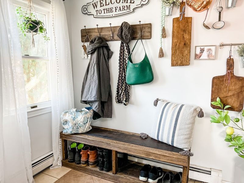 12 Small Entryway Projects You Can Totally DIY - Decor Hint Shoe Storage Bench