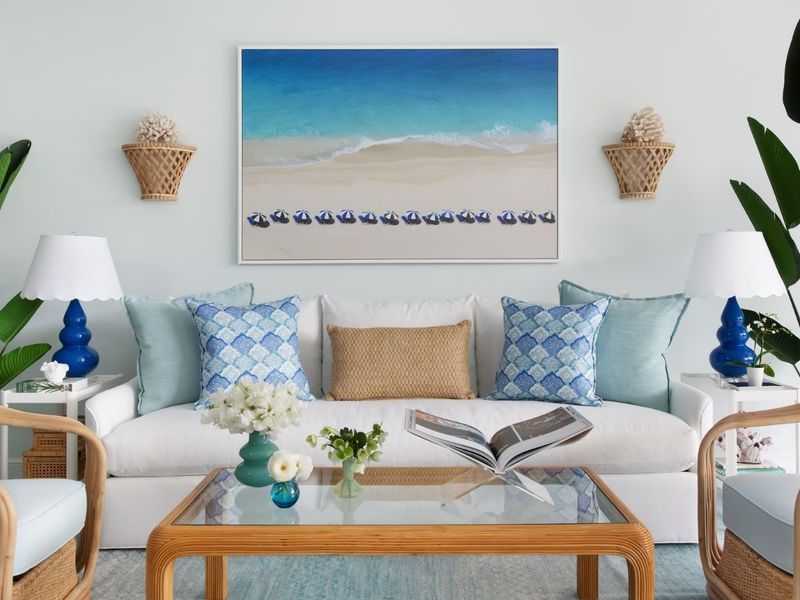 Florida's Fisherman-Inspired Décor Trend Is The Catch Of The Season - Decor Hint Earthy Color Palette Reflects Ocean Hues