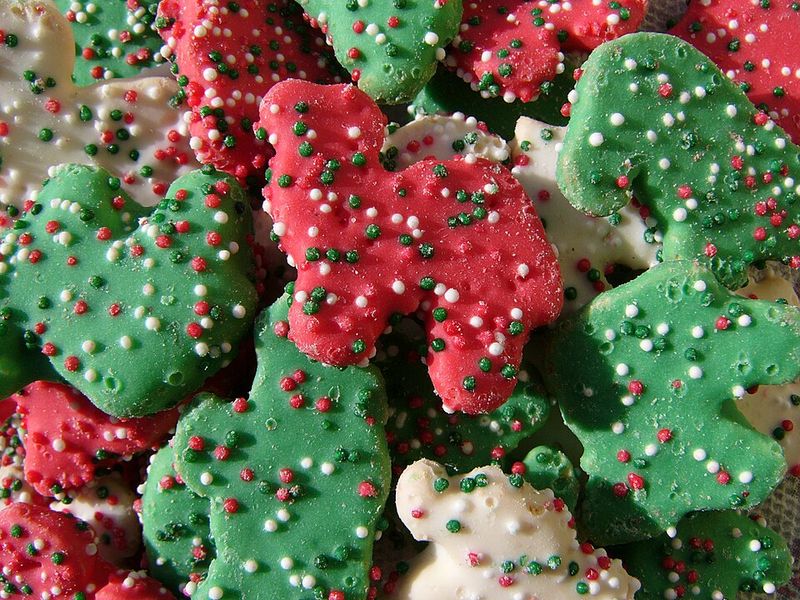 Once-Beloved California Foods Locals Say Are Nearly Impossible To Find Now - Decor Hint Mother's Circus Animal Cookies with Red Frosting