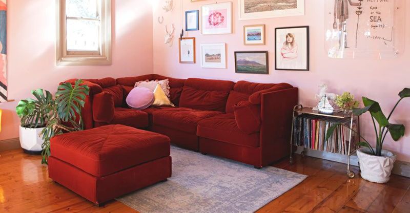 Outdated: Burgundy and Wine Red Couches