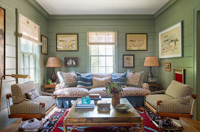 Outdated: Sage Green Upholstery