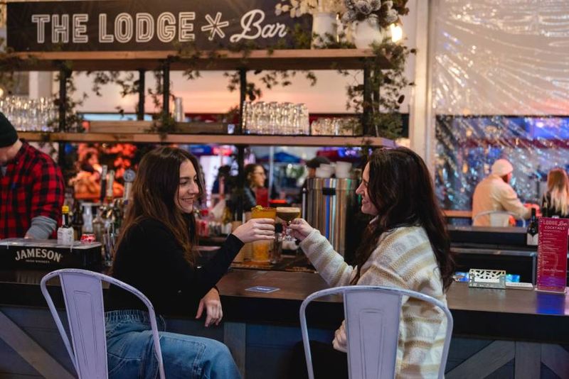 The Lodge Offers Cozy Rinkside Comfort