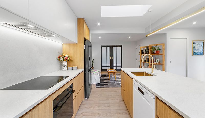 Closed-Off Galley Kitchens