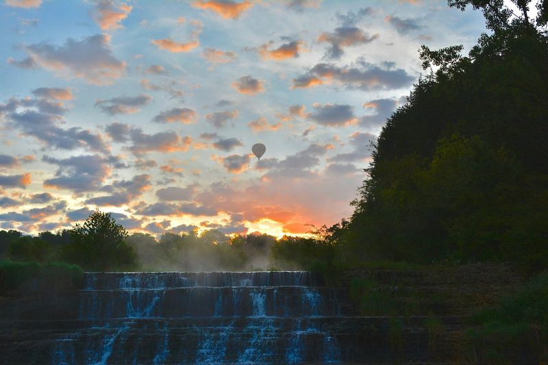 Thunder Bay Falls In Galena That's Easy To Visit - Decor Hint Nearby Hiking Trails to Explore