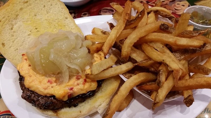 Pimento Cheese Burger at Litton's Market