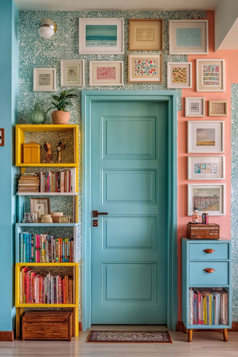 How Dopamine Decor Trend Is Transforming Homes From California To Texas - Decor Hint Personalized Touches Tell Your Story