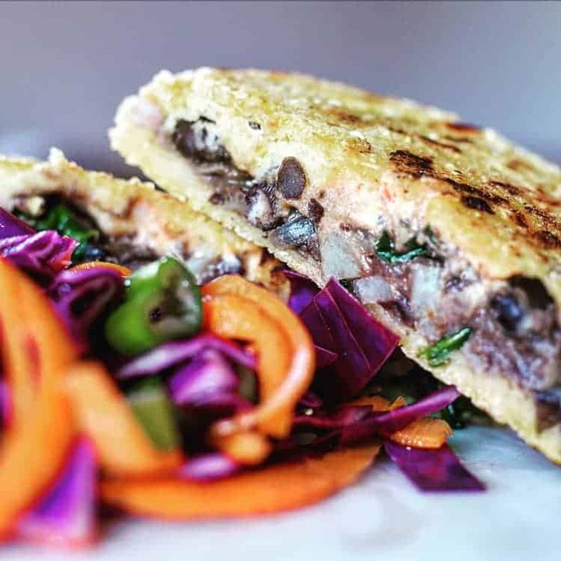 Spinach and Cheese Pupusa