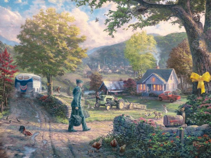 17 New York Collectibles Market Shifting – 7 Items Already Losing Serious Value - Decor Hint Thomas Kinkade Prints