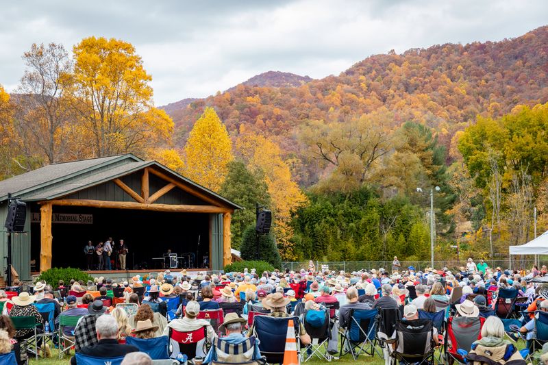 Artistic Autumn in Blue Ridge at the Mountain Music Festival