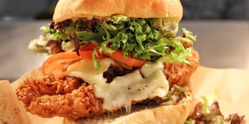 Hot Honey Chicken Sandwich at Stock & Barrel