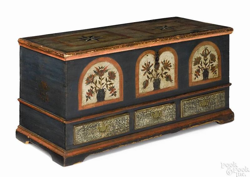 7 Antiques Pennsylvania Collectors Are Buying And 5 They're Letting Go - Decor Hint Painted Furniture from Lancaster County