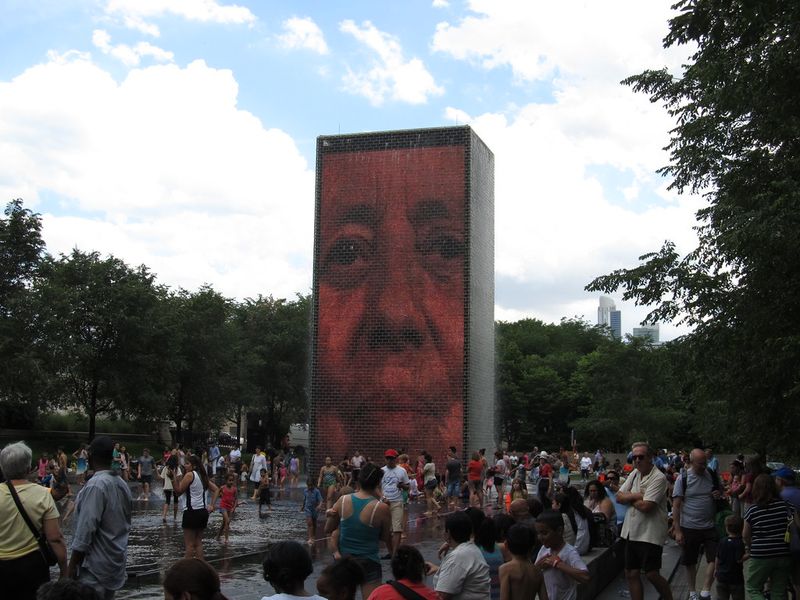 Millennium Park Crown Fountain