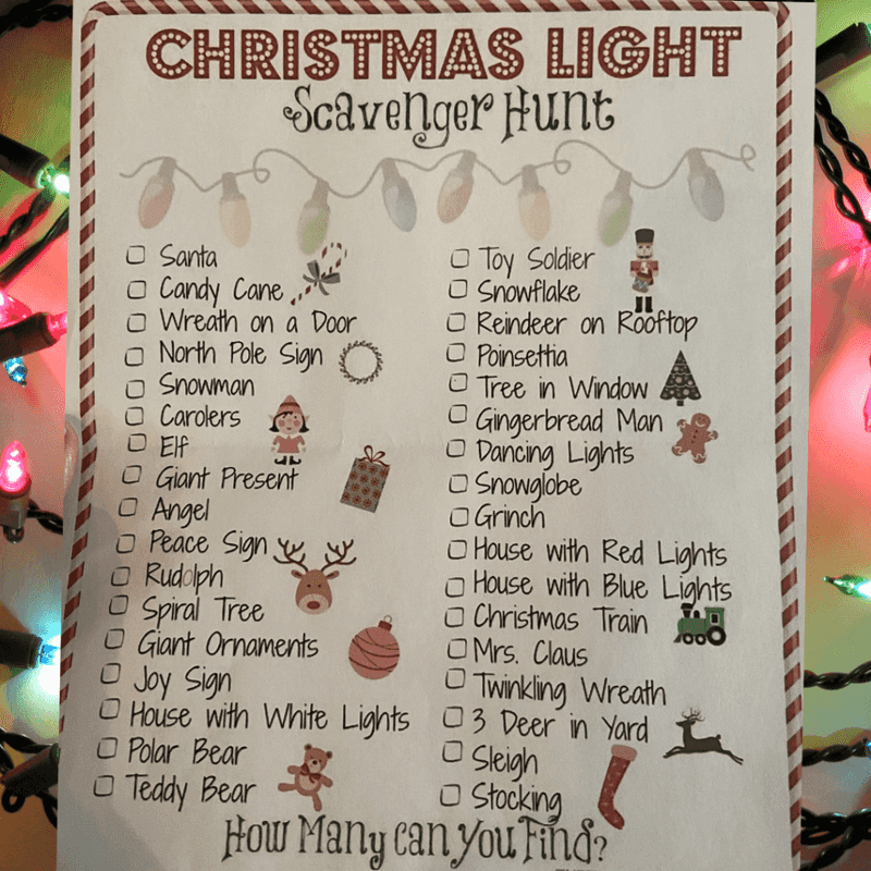 Orlando's 50 Festive Holiday Events You Can Attend For Free - Decor Hint Holiday Light Scavenger Hunts