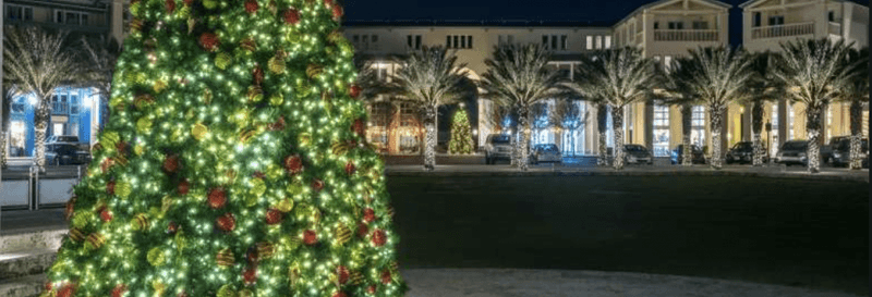 Seaside, Florida's Beaches Sparkle With Holiday Magic This Winter - Decor Hint Holiday Parade & Turn On The Town