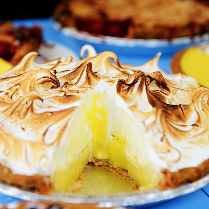 The North Carolina Buffet Everyone Loves For Its Dessert Pies - Decor Hint Mile-High Meringue Pies With Fluffy Clouds
