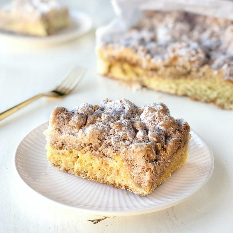 Heavy Crumb Coffee Cake From B&W Bakery