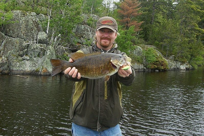 Rare Smallmouth Bass In Rocky Structures