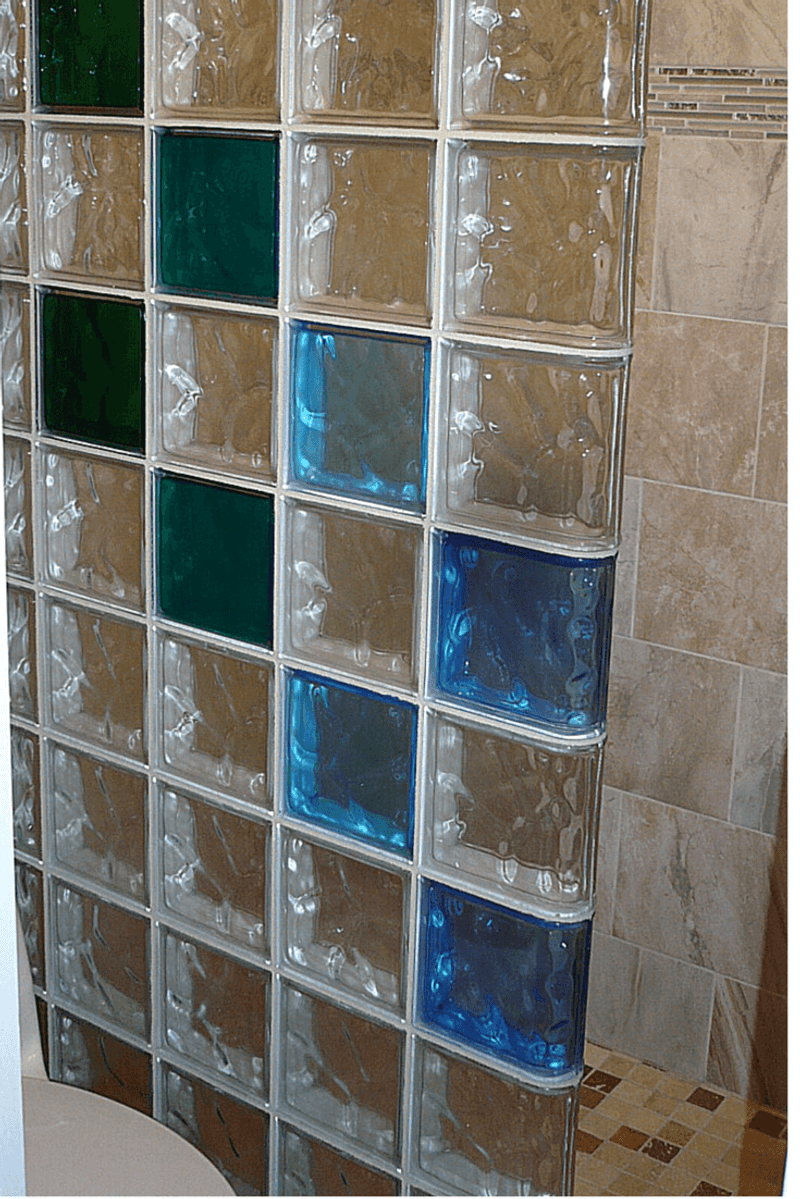 Glass Block Designs In Melbourne That Turn Ordinary Houses Into Light Filled Sanctuaries - Decor Hint Living Room Accent Wall with Colored Glass Blocks