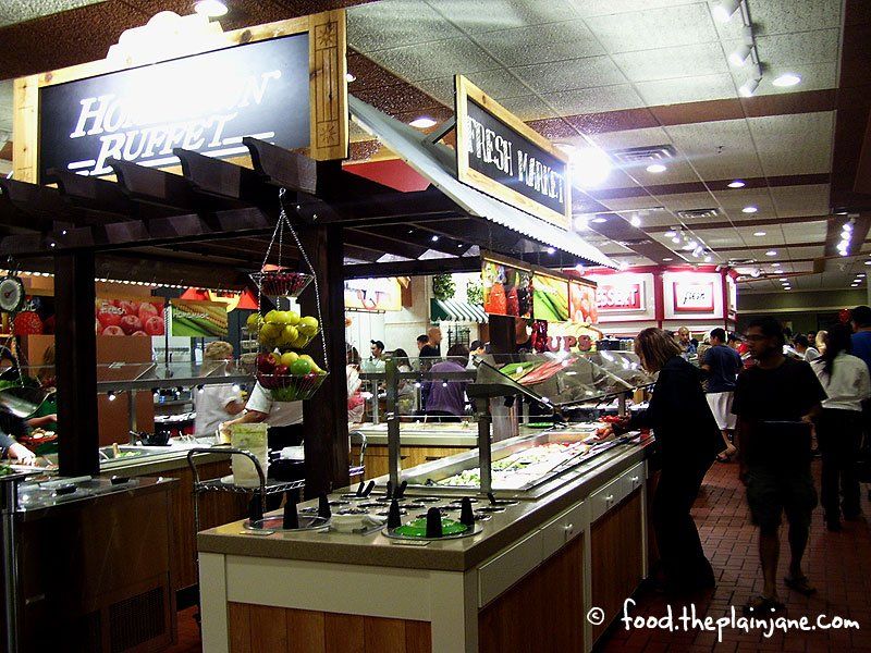 Hometown Buffet Salad Selection