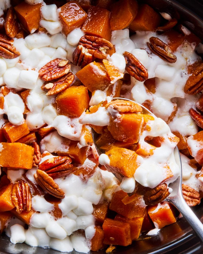 Slow Cooker Sweet Potato Casserole