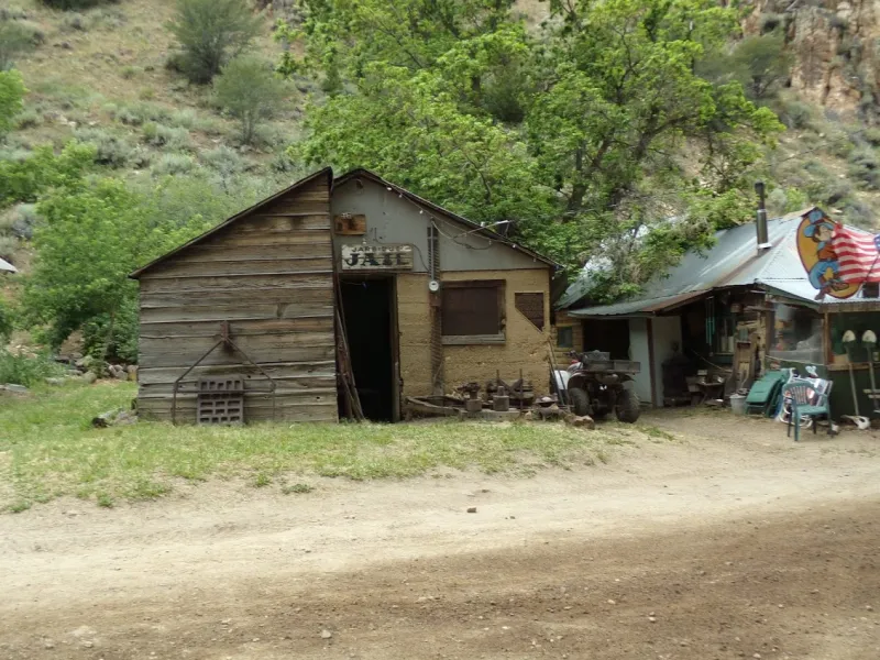 The Last Stagecoach Robbery Jail