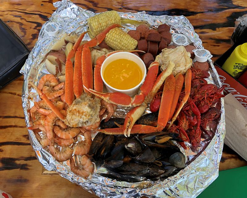 Captain Crab's Sampler Platter Steals the Show