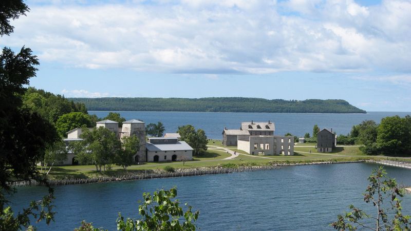 Things That Make Fayette One Of Michigan's Most Intriguing Abandoned Towns - Decor Hint Massive Iron Production Output