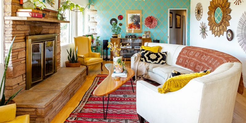 Bold Maximalist Decor Ideas That'll Make Your California Home Pop Without The Chaos - Decor Hint Incorporate Vintage Furniture with Modern Pieces