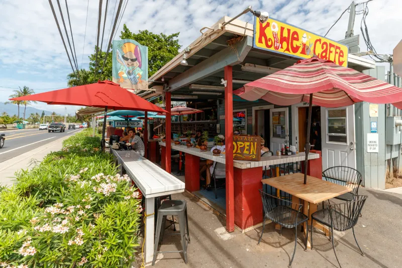 These Hawaii Seafood Shacks Are The Island Gems Locals Don't Want Tourists To Find - Decor Hint Kihei Caffe