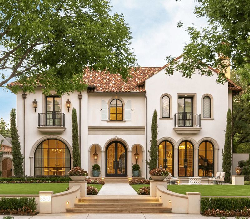 Overly Ornate Mediterranean Revival Homes