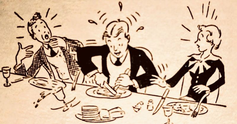 23 Forgotten California Dinner Etiquette Traditions That Defined The Swinging Sixties - Decor Hint No Elbows On The Table Ever